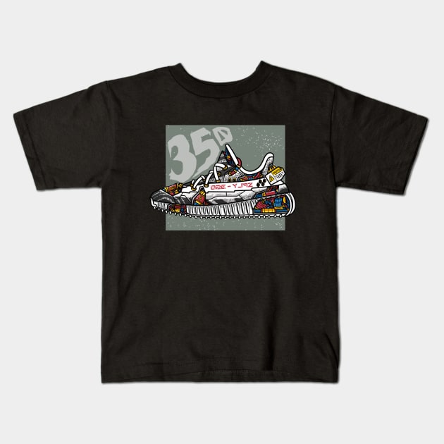 Mech boost Kids T-Shirt by JONHD